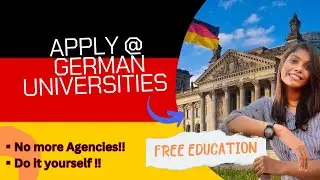 Free Education @Germany!! Apply yourself✨ Malayalam vlog| Every thing about German education|Masters