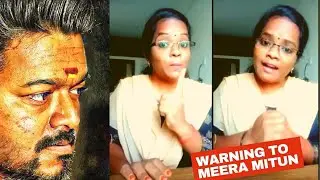 Part - 3 | Thalapathy Fan Girl Anger on Meera Mitun | 🤬😡*********** | Roadside Ambanis