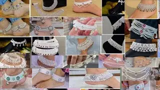 Latest Silver Anklets Designs 2025 With Weight & Price || Daily use silver payal designs with price