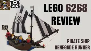 LEGO 6268 Renegade runner  review  [classic pirate ship review]