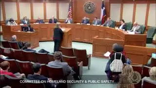 Texas Impact's Bee Moorhead delivers testimony in favor of HB 3616
