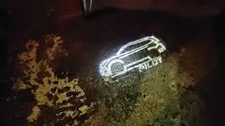 Honda Pilot LED Car Door Warning Light Projector Ghost Shadow Light