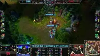 &spades; SEASON 4 &spades; || Star Horn Royal Club vs OMG Game 3 Semi Finals Worlds 2014 Playoffs  SHR vs OMG G3