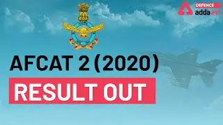 AFCAT 2 2020 Result Out | Defence Adda247