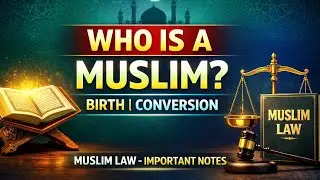 WHO IS A MUSLIM?#muskanjaiswalsacademy#muslimlaw#law#viral#notes#upsc