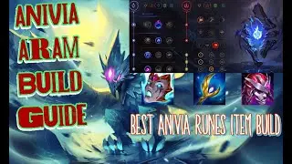 LOL - League Of Legends -Full Game -Anivia ARAM Build Guide, Runes, Items 12.23 NA, LoL