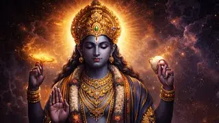 Vishnu Gayatri Mantra | 🕉️ Om Narayanaya Vidmahe | 108 Times Chanting  Deep Peace & Spiritual Energy
