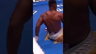 Джошуа ломает Нгау одним и тем же ударом!🔥🥶#boxing #sports