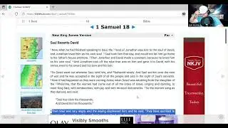 Sunday Service #51 1 Samuel 18-23 By Josh Monday Ep. 336 #christiancontentcreator #jesus #biblestudy