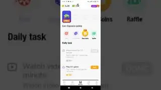 clipclaps new update earning watch one video gets 500 coins play game gets 100 coins earn everyday