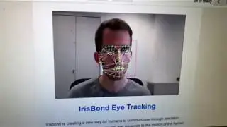 IrisBond Eye Tracking Allows You To Send A Tweet With Your Eyes At CES 2018 Las Vegas