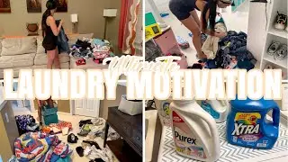 ULTIMATE LAUNDRY MOTIVATION | EXTREME ALL DAY LAUNDRY MOTIVATION | FAMILY OF 5 |WASH DRY FOLD REPEAT