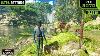 Avatar: Frontiers of Pandora | RTX 3070 8GB + R7 5700X3D ( Ultra Settings DLSS ON )