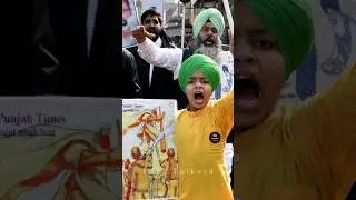 किसान आंदोलन के अंदर drone or patang की टक्कर | 😱 #shorts #kisanandolan #facts #news #viral