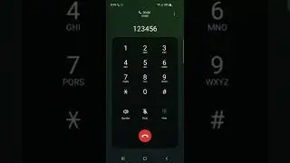 Samsung Galaxy S10 - Incoming Call (screen recorded)