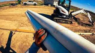 Plumbing rough in day