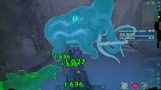 ARK in 4k - Genesis - Mammoths on Parade - Gamma and Beta - 3 Spino vs Mammoth