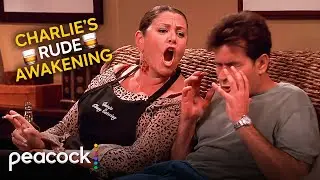 Two and a Half Men | Charlie Is Caught in a Sister Fight When Berta’s Obnoxious Sister Pays a Visit