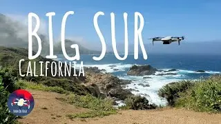 BIG SUR, CA.  Bixby Creek Bridge, Partington Cove, McWay Falls (Cinematic Drone Footage)