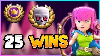 25 WINS in the Sudden Death Tournament with 3.0 Xbow! &mdash; Clash Royale