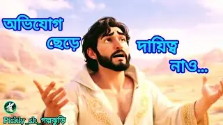 অভিযোগ ছেড়ে দায়িত্ব নাও | Bengali Cartoon Story | Story Telling | শিক্ষনীয় বাংলা গল্প | Animation 