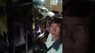 Repair turn table gear w/bearing & center joint & swing motor pump, Boom Truck fuso fighter, part 2