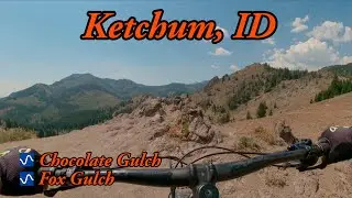 Best intermediate MTB trails in Ketchum, ID - Chocolate Gulch and Fox Creek
