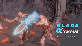 Kratos' Blade of Olympus: Iconic RED RING Parries in Legacy Rage Mode | God of War Ragnar&ouml;k