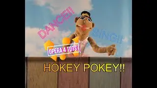 Opera4Tots!! Hokey Pokey Sing-a-long!! Fun Learning Sing