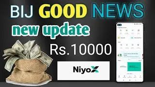 niyox account opening refer and earn | niyox account new earning app | 200 mon