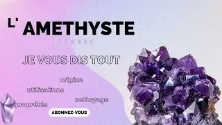 Découvrez l'améthyste,une pierre très populaire aux vertus impressionnantes