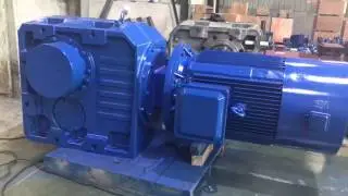 KA series  big power 110KW helical bevel geared motor