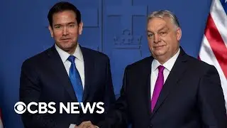 Rubio meets with Hungarian Prime Minister Orb&aacute;n during Budapest visit