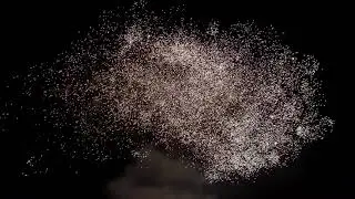 Салют на день рождения в ресторане Yug в Одессе