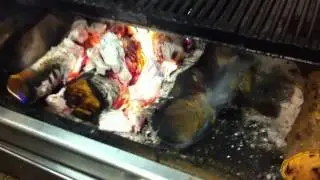 John Howie Steak's Live Applewood Fire