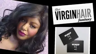 THE VIRGIN HAIR FANTASY WIG MAKEUP KIT FIRST LOOK| AMANDA TOLIVER