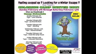 Anne Manera's Winter Coloring Camp 2021