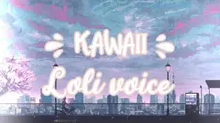 Kawaii loli voice subliminal // first subliminal // read desc
