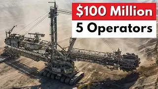 The Largest Land Vehicle Ever Built (It Eats Mountains)