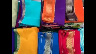 Silver-Based Pure Mysore Silk saree - New Stock Live
