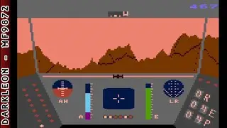 Atari 5200 - Rescue on Fractalus &copy; 1986 Lucasfilm Games - Gameplay