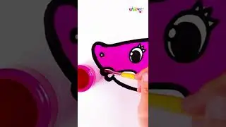 How to Color Baby Shark  🦈 Mommy Shark