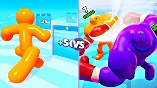 Tall Man Run vs Punchy Race 99999 Levels Walkthrough Android,iOS&rdquo;Gameplay M2F7