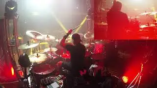 SHADOWS FALL - CRUSHING BELIAL - JB DRUM CAM 12/18/21