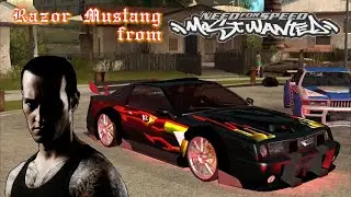 Making Razor's Mustang from Buffalo | GTA SA TuningMod
