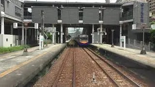 台鐵 EMU800電聯車 新竹-基隆  站名字幕版 路程景
