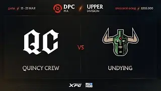 Quincy Crew vs Undying, Dota Pro Circuit 2021 NA S2, bo3, game 2 [Lazar` & Mortalles]