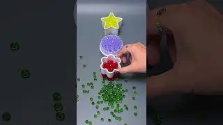 ✨️ Bling Beads Falling ASMR | Peaceful Flow for Mental Health ⭐️ #asmr #marblerunbb #satisfying