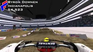 2014 rF SX Fastest Lap Byron Downen Indianapolis