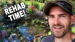 KOI POND Renovation - Bigger and Better! - Part 1
